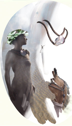 la femme du chasseur de tête